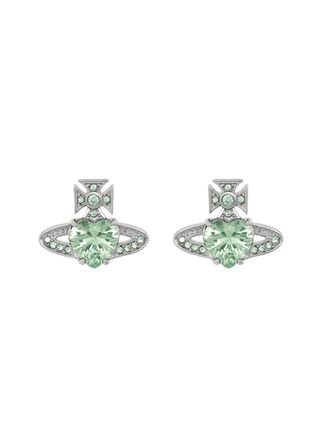Vivienne Westwood Ariella Orb-embellished Stud Earrings - Green - One Size