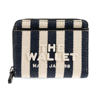 Marc Jacobs Wallets & Cardholders, female, Beige, Size: ONE SIZE Striped Pattern Wallet