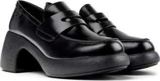 Camper Thelma II Platform Loafer in Black at Nordstrom, Size 39