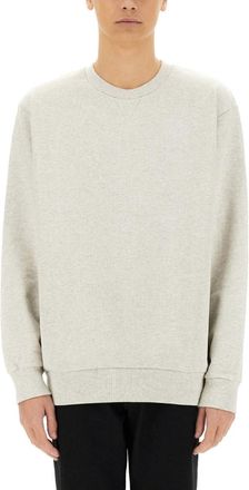 A.P.C. Light Grey Solid Sweatshirts