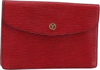 Louis Vuitton Pre-owned Clutches, female, Red, Size: ONE SIZE Pre-owned Vintage Clutch