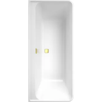 Villeroy & Boch Villeroy&boch - Ba&ntilde;era Recta De Pared 180 X 80 Villeroy Et Boch Collaro Desag&uuml;e Oro