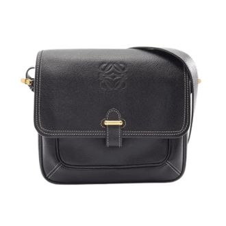 Loewe Pre-owned Shoulder Bag - unisex - Vintage Schoudertas - Zwart - ONE Size - Leer - Vintage