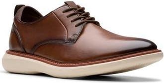Clarks Brantin Plain Toe Derby in Dark Tan Leather at Nordstrom Rack, Size 13