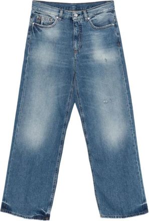 Nine In The Morning Elsa Wide Jeans - Dames - Regular Fit Jeans - Blauw - W29 - Denim - Jeans