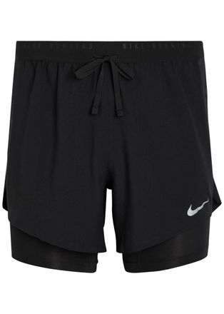 Nike Stride Dri-fit 5 Hybrid Running Shorts - Black - Xxl