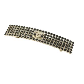 Chanel Pre-owned Accessories, female, Black, Size: ONE SIZE Pre-owned Yellow Gold hair-accessories