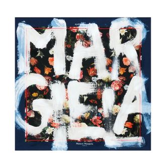 Maison Margiela Foulard in seta stampata - - Accessories - Donna - Multicolore - ONE SIZE