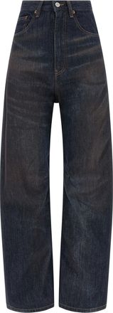 Maison Margiela Cotton High-Waisted Womens Jean