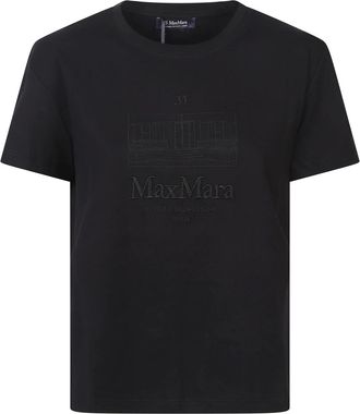 Max Mara S Max Mara T-shirts en Polos Zwart - Dames - T-shirts - Zwart - L - Tops
