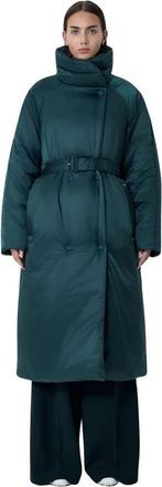 Lacoste Dames, Mantels, Groen, Maat: M