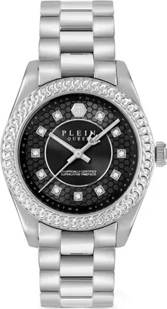 Philipp Plein Accessoires, Heren, Grijs, ONE Size, Queen Supreme Horloge