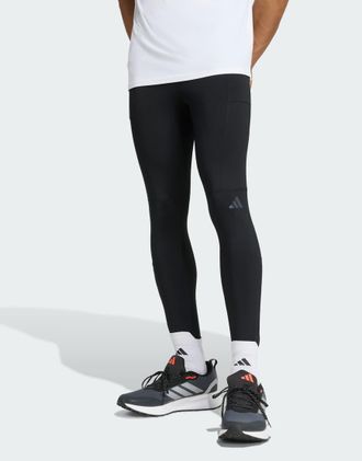 adidas Own the Run - Leggings invernali neri-Nero