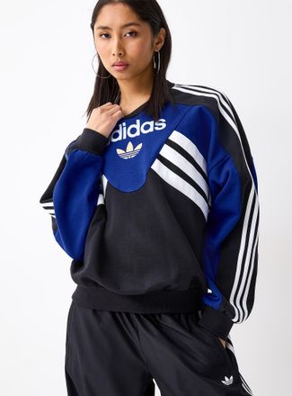adidas Womens Colour block Argentina sweat
