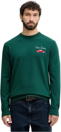 MC2 Saint Barth Round-neck Truien - Heren - Ronde hals truien - Groen - 2XL - Truien & Vesten