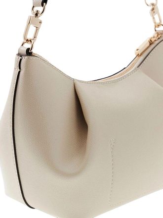 Guess Womens Shoulder Bag Off White Polyurethane - Shoulder-Bags
