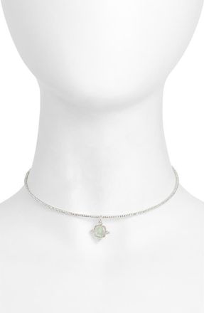 CHILD OF WILD Fire Sky Pendant Collar Necklace in Silver at Nordstrom