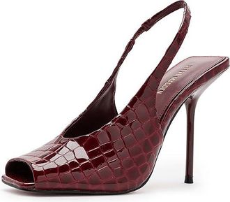 Steve Madden Lucian Womens Shoes Wine Croco : 6.5 M, Leather