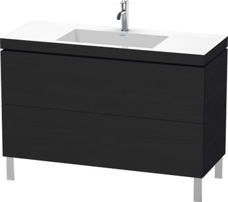 Duravit Duravit L-cube C-bonded Ensemble Vertical, 2 Tiroirs, Sans