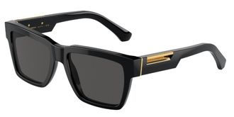Dolce & Gabbana DG4465F Asian Fit 501/87 Mens Sunglasses Black Size 55