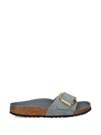 Birkenstock Madrid Big Buckle Hex Basaltgrijs, geolied leer