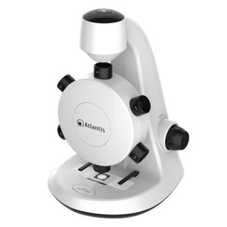 Atlantis Microscopio Digital Usb Atlantis E45-ms737 Uxga 1600x1200 6 Torretas 100x-600x Cmos