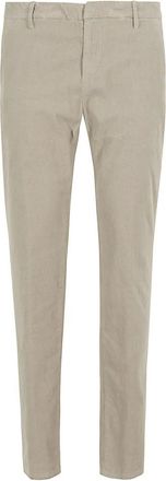 Dondup Spirit Patroon Zandkleurige Geribbelde Broek - Heren - Chinos - Beige - W34 - Broeken