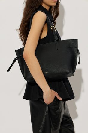Furla Shopper Bag Ava Medium, Womens, Black