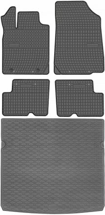 OEM Juego De Alfombrillas De Goma Para Coche Y Maletero Para Dacia Duster I Suv (2010-2013)