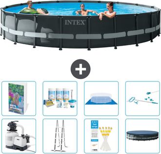 Intex Piscina Ultra Xtr Redonda - 610x122 Cm - 9-piezas S615
