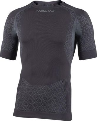 Nalini Seamless Tech S/S Kunstfaserunterwäsche für Herren | grau