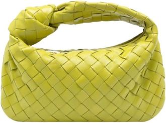 Bottega Veneta Pre-owned Handbags, female, Green, Size: ONE SIZE Pre-owned The Jodie