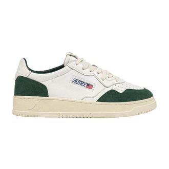 Autry Medalist Low - Heren - Sneakers - Wit - 47 EU - Katoen - Schoenen