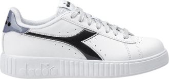 Diadora Synthetic Leather Sneaker Step P - Dames - Sneakers - Wit - 39 EU - Leer - Schoenen