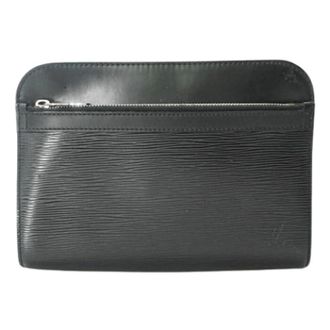 Louis Vuitton Pre-owned Clutches, female, Black, Size: ONE SIZE Pre-owned Clutch bag