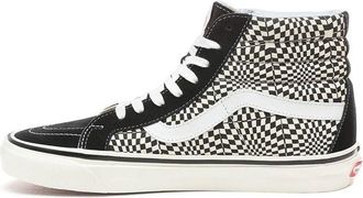 Vans SK8-HI 38 DX Warp Check - Black White VN0A38GFVMY