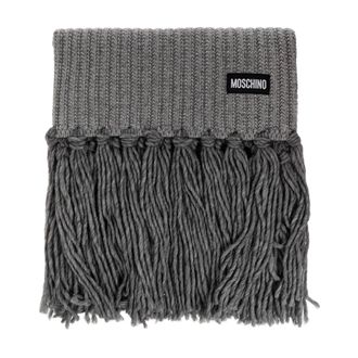 Moschino unisex, Accessoires, Grijs, Maat: ONE Size Wol