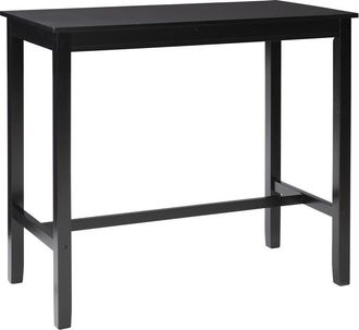 Linon Claridge Bar Pub Table Black