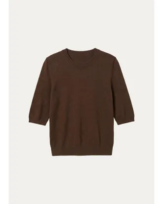 Officine G&eacute;n&eacute;rale Crewneck Wool-Silk Sweater