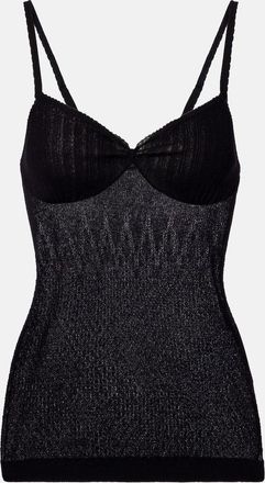 Victoria Beckham Camisole in maglia di misto cotone