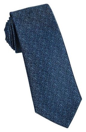 W.R.K Textured Silk Tie in Blue at Nordstrom Rack