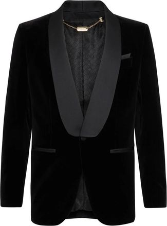 Billionaire Boys Club Blazer Slim Fit Elegant - Heren - Blazers - Zwart - XL - Polyester - Jassen