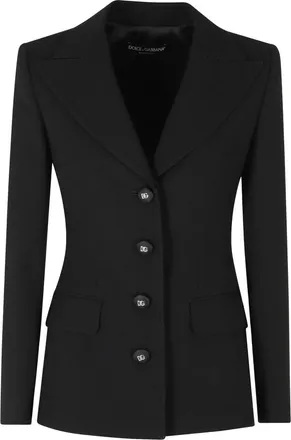 Dolce & Gabbana Giacca - - Jackets - Donna - Nero - M