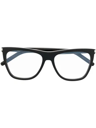 Saint Laurent Eyewear Bril met vierkant montuur - Zwart
