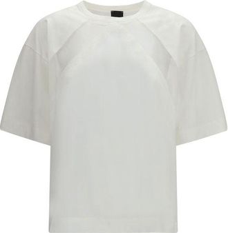 Pinko Witte Katoenen T-Shirt