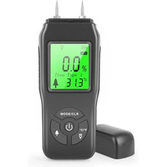OEM Medidor De Humedad, Detector De Humedad Con Pantalla Lcd Y Retroiluminaci&oacute;n Verde, Con Clavija, Detector De Moho Para Madera Y Materiales De Construcc