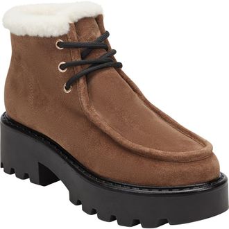 Marc Fisher Percy Suede Bootie in Medium Brown at Nordstrom Rack, Size 10