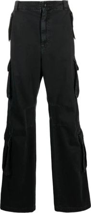 Dolce & Gabbana Black Cargo Denim Jeans