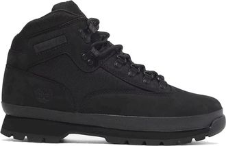 Timberland Euro Hiker Enkellaarsjes - Heren - Veterlaarzen - Zwart - 43 1/2 EU - Schoenen