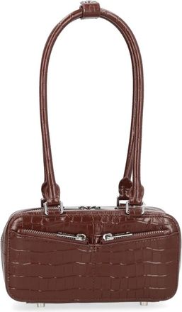 Self Portrait Self-Portrait Bag With Crocodile Effect